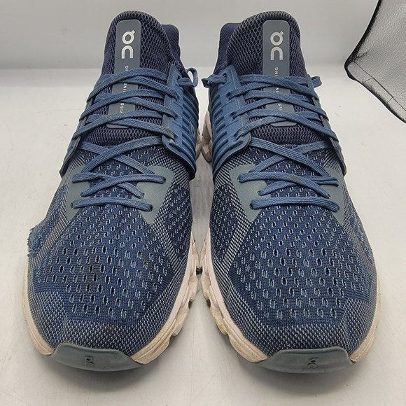 On Cloud Cloudswift Mens 10.5 Cloudtec Running Shoes Blue Helion Athletic - Picture 2 of 13